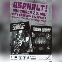 Sticky Fingers CD Live in der Gerberei Flyer