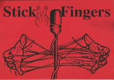Sticky Fingers Logo Plakat